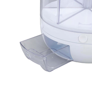 6-Grid Rotating Food & Grain Dispenser | 7.2L | Large Compartment Storage Container