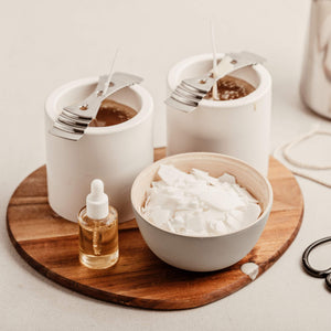 Candle Making Kit | Wax Melting Heater, Soy Wax Flakes, and Wicks