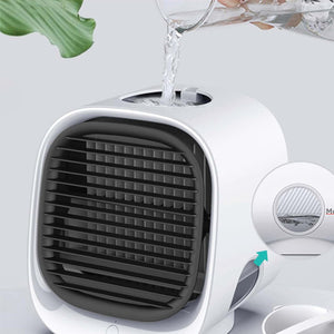 USB Mini Air Purifier | Portable Desktop Air Cooler | With Water Tank | Quiet Operation