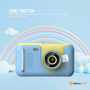 Kids HD Digital Camera | Blue | Children's Selfie & Video Camera | 2.4-Inch Screen | Fun Toy Camera