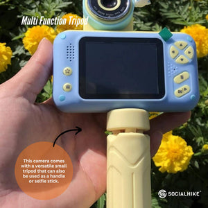 Kids HD Digital Camera | Blue | Children's Selfie & Video Camera | 2.4-Inch Screen | Fun Toy Camera