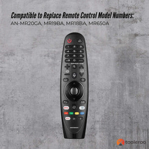 Tooleroo Smart TV Remote Control | Replacement for LG Voice Magic | 20GA 19BA 18BA Models