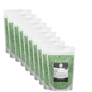 10x 100g Wax Beads | Aloe Vera | Brazilian Waxing Beans | Stripless Hair Removal