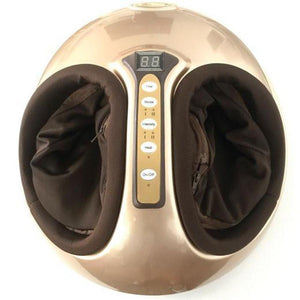 Foot Massager Machine Gold | 3D Shiatsu Heat Kneading Pressing | Relaxation Home Massage