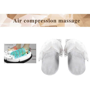 Foot Massager Machine Gold | 3D Shiatsu Heat Kneading Pressing | Relaxation Home Massage