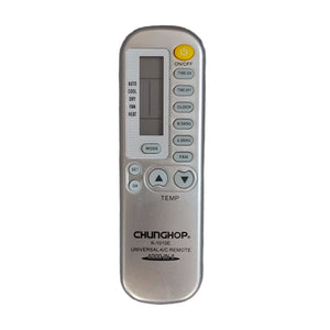 Air Conditioner AC Remote Control | Silver | Compatible with SHANXING, SHANYE, SHARP, SHENBAO
