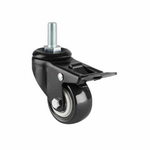 Lockable Desk Casters | Single Motor Standing Desk Wheels