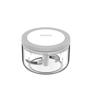 Ecoco Easy Chopper Mincer Mixer Slicer Dicer Blender Cutter Shredder | For Onion & Garlic | 1000 Grey