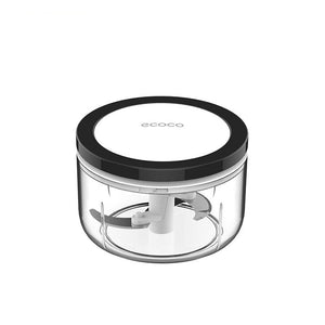 Ecoco Easy Chopper Mincer Mixer Slicer Dicer Blender Cutter Shredder | For Onion & Garlic | 1000 Grey