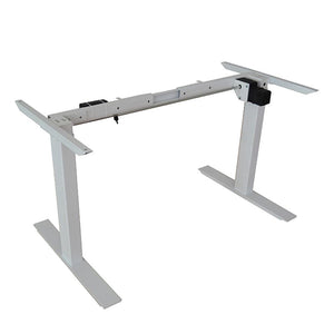 Standing Desk | Height Adjustable | Sit Stand Motorised | Single Motor Frame | Only Grey