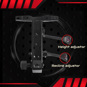 Gaming Chair | Office Computer Seating | Racing PU Executive Recliner | Large | Pink