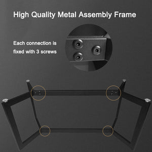 120x60cm Matte Grey Minimalist Slate Coffee Table | Marble Tea Table | Solid Metal Legs