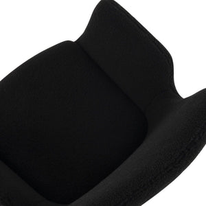 Charcoal Embrace Boucle – Teddy Sherpa Fabric Armchair Set