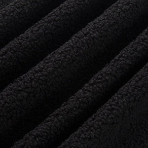 Charcoal Embrace Boucle – Teddy Sherpa Fabric Armchair Set