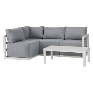 Four-Seat Alfresco Harmony Set | Charcoal Grey