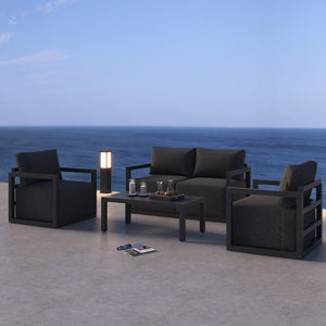 Alfresco Serenity Outdoor Lounge Set | White