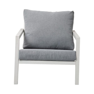 Aidan Garden Furniture Set | 5 Pieces | White