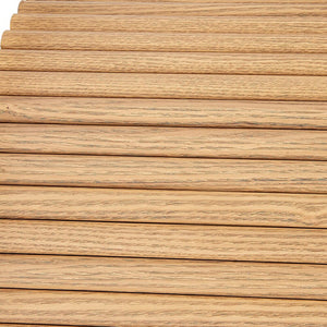 Luxe Ribbed Round Coffee Table | Wooden | Elegant Design