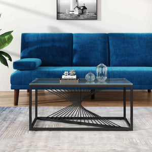 Eleganza Glass Enclave Coffee Table | Elegant & Contemporary Style