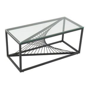 Eleganza Glass Enclave Coffee Table | Elegant & Contemporary Style