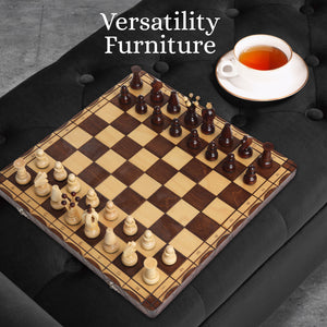 Storage Ottoman Stool Arm Bench Seat | 132cm | Velvet | Black