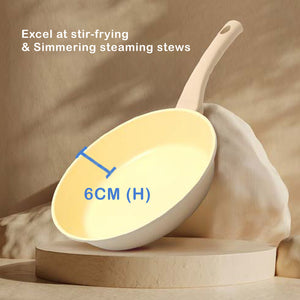 Giorno Felice | IH Frypan | 28cm | Ceramic Non-Stick Frying Pan | Induction