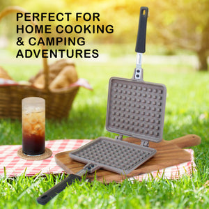 Giorno Felice | IH Waffle Maker Pan | Non-Stick Double-Sided Detachable