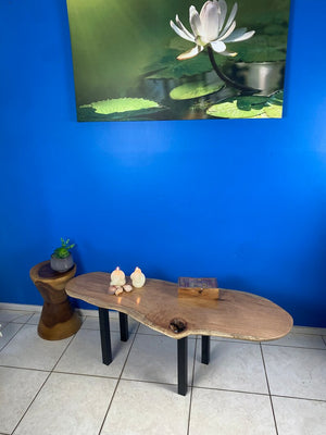 Coffee Side Table | Silky Oak | Handmade with Legs | Unique Design