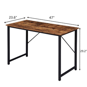 YES4HOMES Computer Desk | Sturdy Home Office Desk for Laptop | Modern Simple Style Writing Table | Multipurpose Workstation