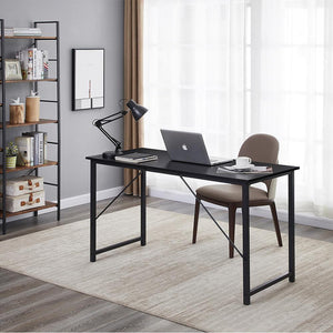 Computer Desk | Sturdy Home Office Gaming Desk for Laptop | Modern Simple Style Writing Table | Multipurpose Workstation