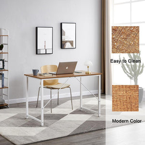 Computer Desk | Sturdy Home Office Gaming Desk for Laptop | Modern Simple Style Table | Multipurpose Workstation