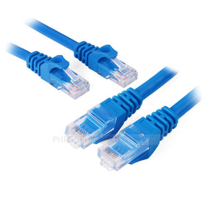Cat6 UTP LAN Cable | 26AWG CCA | Blue | 10M | 11205