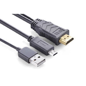 UGREEN MHL Micro USB 11-Pin to HDMI Adapter Cable | 2M | Model 20139