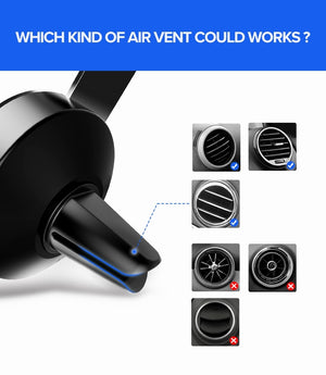 40907 Gravity Drive Air Vent Mount Phone Holder
