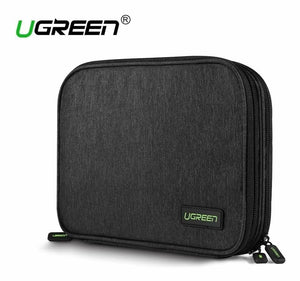 50147 Double Layer Electronic Accessories Organizer Travel Bag
