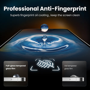 80967 Full Coverage HD Tempered Glass Screen Protector | Precise-Align Applicator | iPhone 13/13 Pro | 2-Pack
