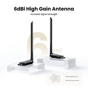 90339 AC650 High-Gain Dual Band Wireless USB Adapter