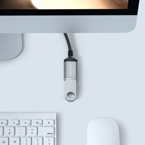 CAU320 USB 3.0 Extension Cable | USB-A Male to USB-A Female | Nylon Braided | 2.0M