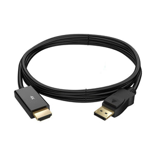 DA201 4K DisplayPort to HDMI Cable 2160P Ultra HD 1.8M | High-Speed | 4K Resolution Support