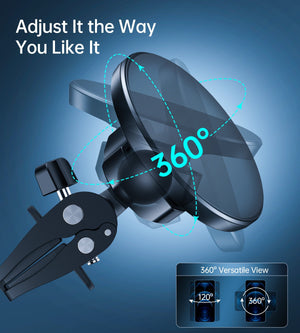AT0004 MagSafe iPhone 12 Magnetic Car Mount | Car Air Vent Phone Holder