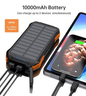 CHOETECH B659 | 10000mAh Solar Power Bank