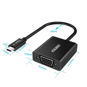 HUB-V01 USB-C to VGA Adapter