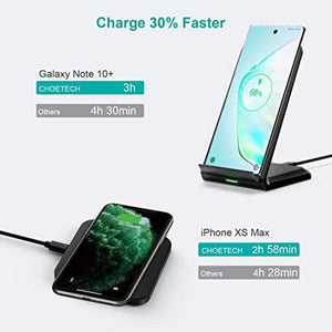 MIX00087 (T524S + T511S) Qi 10W/7.5W Fast Wireless Charging Stand and Pad
