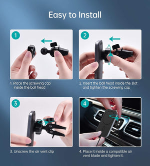 T200-F MagLeap Magnetic Wireless Car Charger for iPhone 12