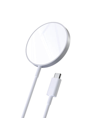 T517-F 15W MagSafe Magnetic Wireless Charger | White | 1.5M