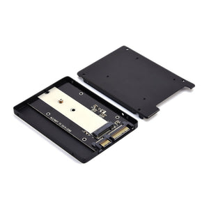SA102 NGFF M.2 (B Key) to 7mm 2.5" SATA Converter Enclosure | Aluminium