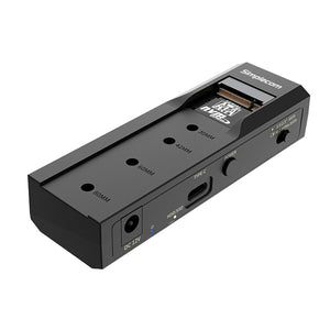 Simplecom SA536 USB to M.2 and SATA 2-IN-1 Adapter | 2.5"/3.5" HDD | NVMe/SATA M.2 SSD | Power Supply | USB 3.2 Gen2