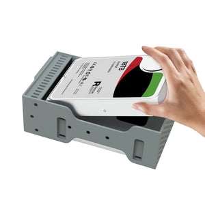 Simplecom SE482 SuperSpeed USB Dual Bay | 3.5" SATA Hard Drive | RAID Enclosure | USB-C | RAID 0/1, JBOD