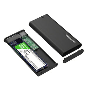 Simplecom SE502C SATA M.2 SSD to USB-C Enclosure | USB 3.2 Gen1 | 5Gbps