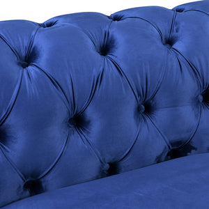 Madeline Range | Blue Velvet | Silver Trims